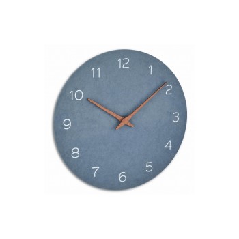 TFA Wanduhr Taubenblue, ohne Batterie