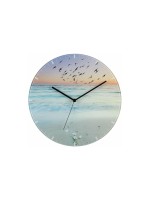 TFA Dostmann Horloge murale Sunset Ø 30 cm, Multicolore