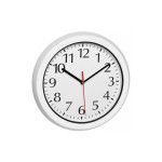 TFA Dostmann Horloge de jardin Outdoor Ø 30,5 cm, Blanc