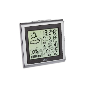 TFA Dostmann Station météo Largo, Argent TFA Dostmann Station météo Largo, Argent