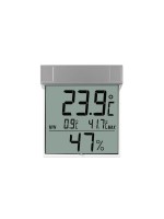 TFA Digitales Fenster-Thermo-Hygrometer, Mit grossem Display