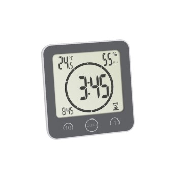 TFA Funk-Badezimmer-&Küchenuhr, with Timer, ohne Batterie