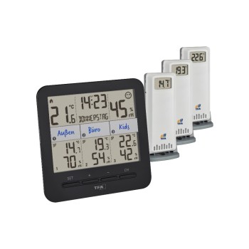 KLIMA@HOME 2 Funk-Thermo-Hygrometer, ohne Batterie KLIMA@HOME 2 Funk-Thermo-Hygrometer, ohne Batterie