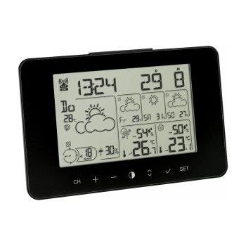 TFA Dostmann Station météo Meteotime Primo Noir TFA Dostmann Station météo Meteotime Primo Noir