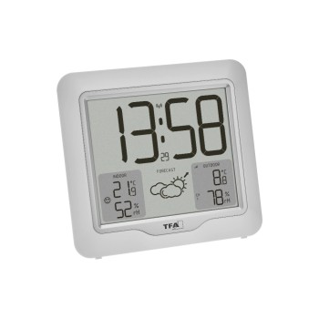 TFA Dostmann Station météo Metro Plus Argent TFA Dostmann Station météo Metro Plus Argent