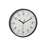 TFA Dostmann Horloge murale radio Noir
