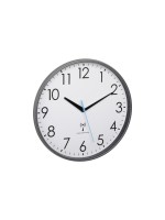 TFA Dostmann Horloge murale radio Gris