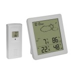 TFA Dostmann Station météo Clear Blanc