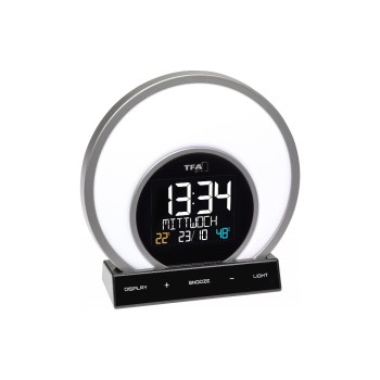 TFA Lichtwecker Soluna, black , FE-TFA TFA Lichtwecker Soluna, black , FE-TFA