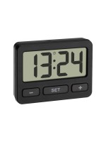 TFA Dostmann Horloge de bureau Noir