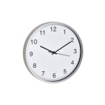 TFA Dostmann Horloge murale Argenté