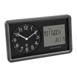 TFA Dostmann Horloge de bureau Noir