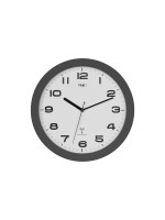 TFA Analoge Funk-Wanduhr, Anthrazit