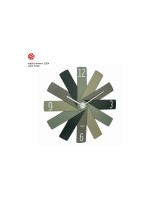 TFA Design-Wanduhr CLOCK IN THE BOX, Grün