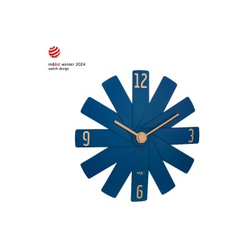 TFA Design-Wanduhr CLOCK IN THE BOX, blue TFA Design-Wanduhr CLOCK IN THE BOX, blue
