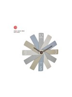 TFA Design-Wanduhr CLOCK IN THE BOX, Mehrfarbig