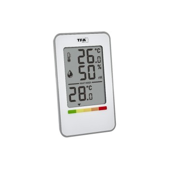 TFA Dostmann Thermo/hygromètre 30.5062.02 Blanc