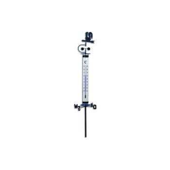 Gartenthermometer, schwarz Gartenthermometer, schwarz