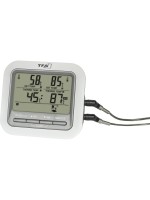 TFA Dostmann Thermomètre pour barbecue et rôtis 14.1516.02 Blanc