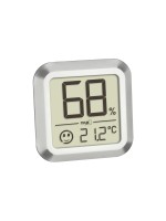 TFA Dostmann Thermo/hygromètre 30.5056.54 argent