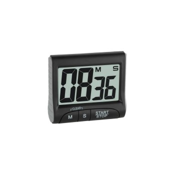 TFA Küchentimer with Stoppuhr, with 1 x 1,5 V AAA, black 