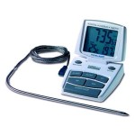 TFA Elektronischer Küchen-Thermo-Timer, 14.1500, zur Temperaturmessung
