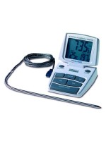 TFA Elektronischer Küchen-Thermo-Timer, 14.1500, zur Temperaturmessung