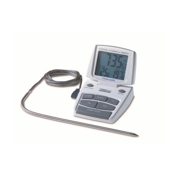 TFA Elektronischer Küchen-Thermo-Timer, 14.1500, zur Temperaturmessung