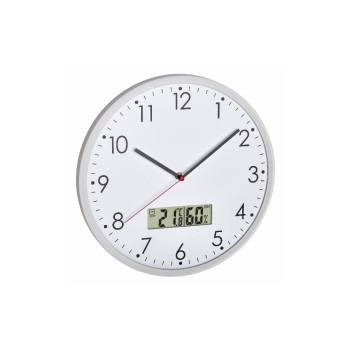 TFA  Wanduhr with Thermometer, and Hygrometer, ohne Batterie TFA  Wanduhr with Thermometer, and Hygrometer, ohne Batterie