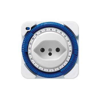 Theben Steckdosen-Zeitschaltuhr 24h, white, IP20, T12/T13 Schaltmögl. 15min Theben Steckdosen-Zeitschaltuhr 24h, white, IP20, T12/T13 Schaltmögl. 15min