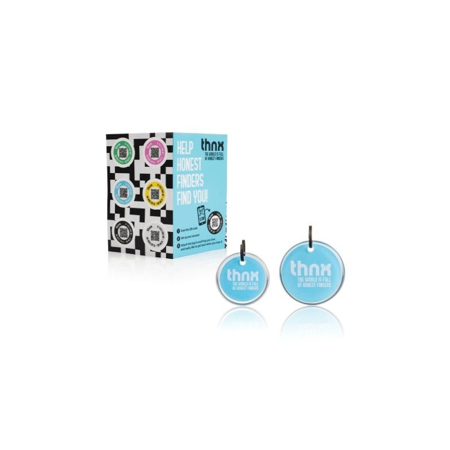 thnxtags Smart Travel Pack Bleu