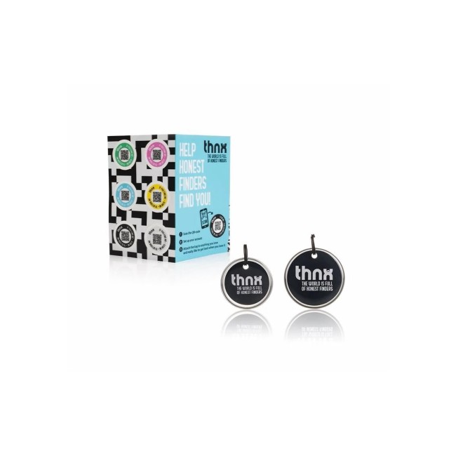 thnxtags Smart Travel Pack Noir