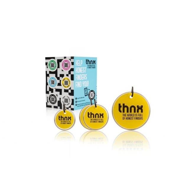 thnxtags Smart Travel Pack XL Jaune