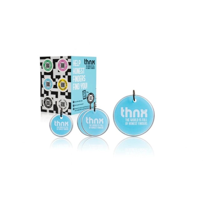 thnxtags Smart Travel Pack XL Bleu