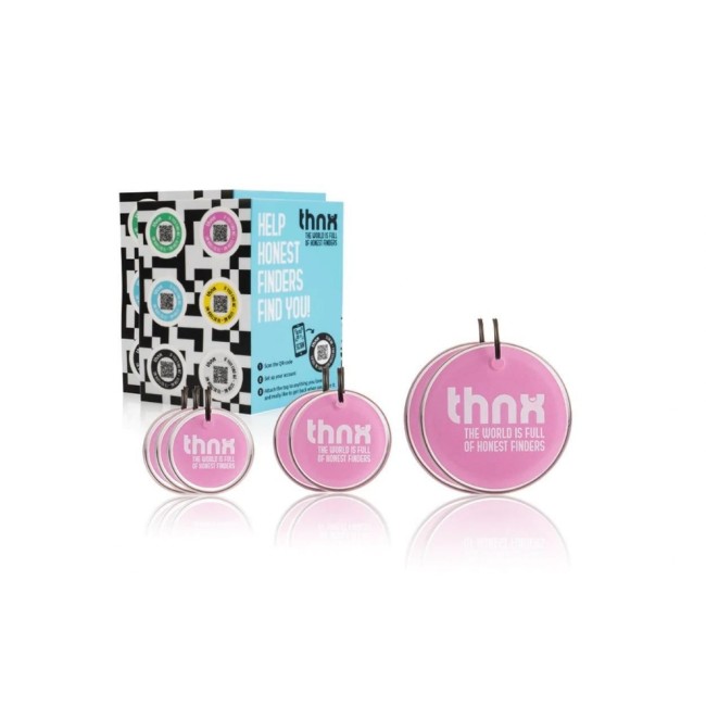 thnxtags Smart Travel Pack XXL Rose