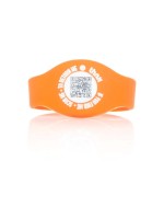 thnxtags thnx tag bracelet SOS Orange
