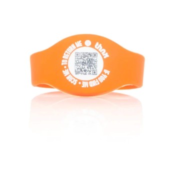 thnx tag SOS Armband Orange, 1x SOS Armband thnx tag SOS Armband Orange, 1x SOS Armband