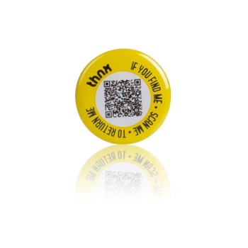 thnx tag Button yellow, 1x Button thnx tag Button yellow, 1x Button