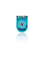 thnx tag XL Sticker Blau, 1x XL Sticker