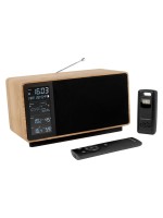 Thomson WS202, black /Holz, Speaker and Wetterstation