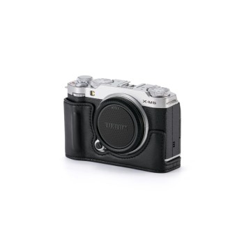 Tilta Étui en cuir pour appareil photo Fujifilm X-M5 Cuir noir