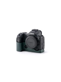 Tilta Sacoche pour caméra Canon R5 Mark II Cuir vert