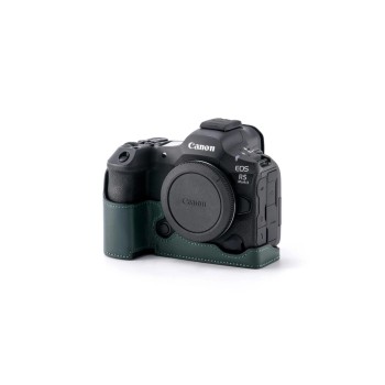 Tilta Sacoche pour caméra Canon R5 Mark II Cuir vert