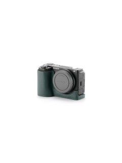 Tilta Étui en cuir pour appareil photo Sony ZV-E10 II Cuir, vert