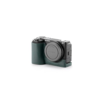 Tilta Étui en cuir pour appareil photo Sony ZV-E10 II Cuir, vert