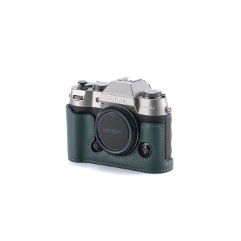 Tilta Étui en cuir pour appareil photo Fujifilm X-T50 Cuir vert