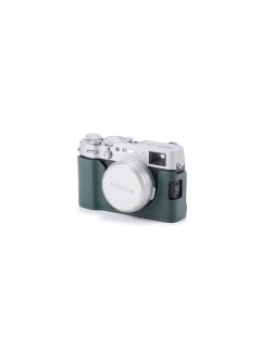 Tilta Étui en cuir pour appareil photo Fujifilm X100 VI Vert