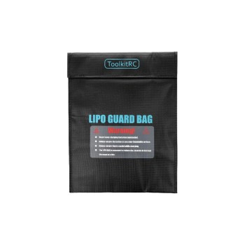 ToolKitRC Lipo Bag (large), 230x300 mm, black  ToolKitRC Lipo Bag (large), 230x300 mm, black