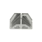 Perel 1613-30 Inbus-Schlüsselsatz, 30 Stück Metrisch et Zoll