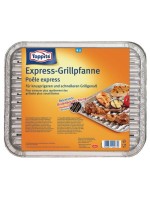 Toppits Express-Grillpfanne, L 28 cm x B 22 cm, Inhalt: 4 Stk.